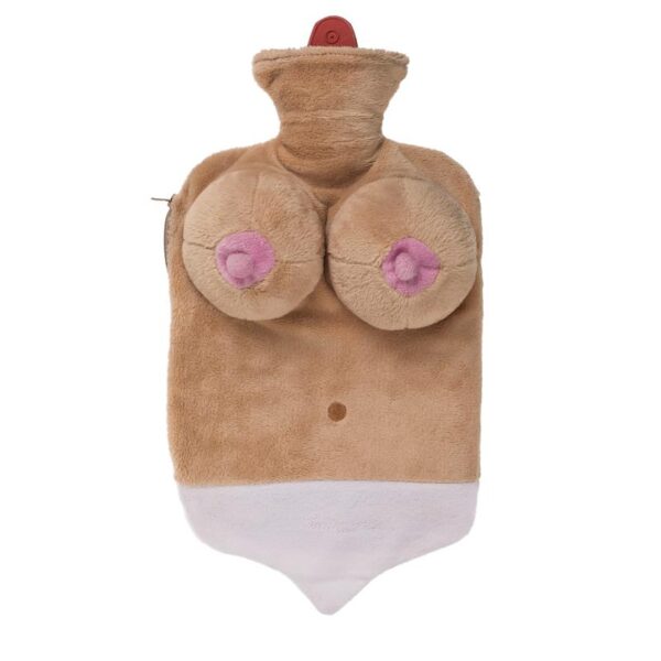 Hot Water Bag with Boob Cover Random Color - 4 Colors - Image 3