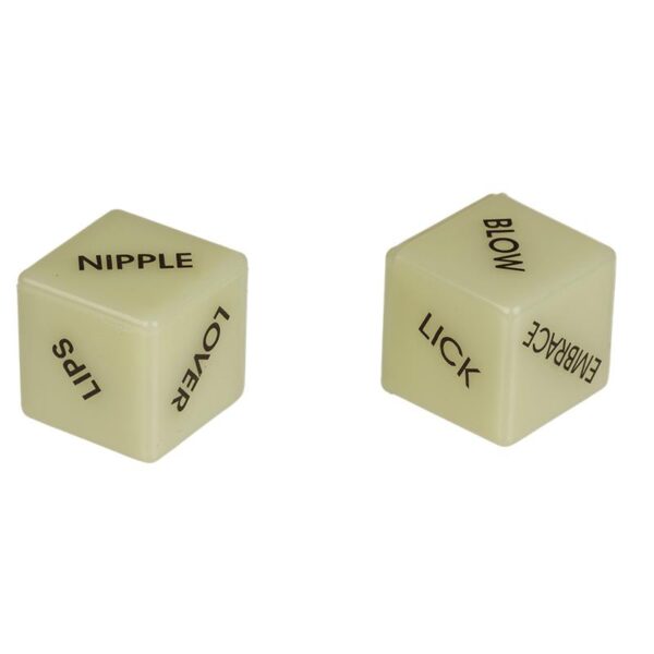 Love Dice English Version Glow in the Dark - Image 2