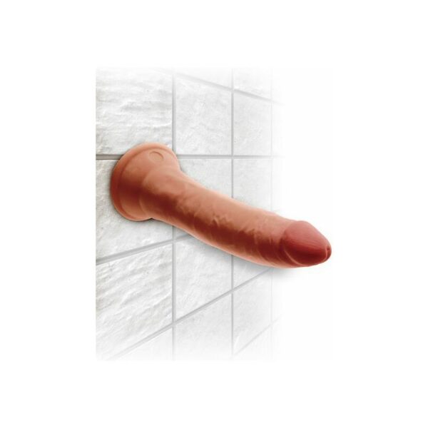 Triple Density Dildo 7 Caramel - Image 3