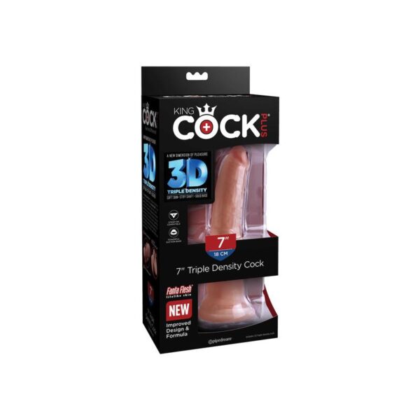 Triple Density Dildo 7 Caramel - Image 7