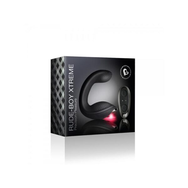 Prostate Stimulator Rude-Boy Xtreme Remote Control Black - Image 8
