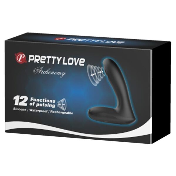 Prostatic and Anal Stimulatror Archenemy Pulsing USB Silicone - Image 4