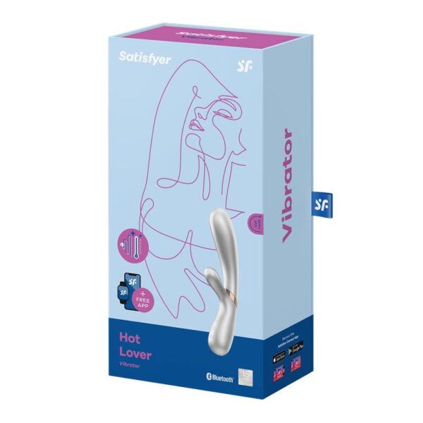 Hot Lover Heat Effect Vibe with APP Silver and Champagne - Image 6