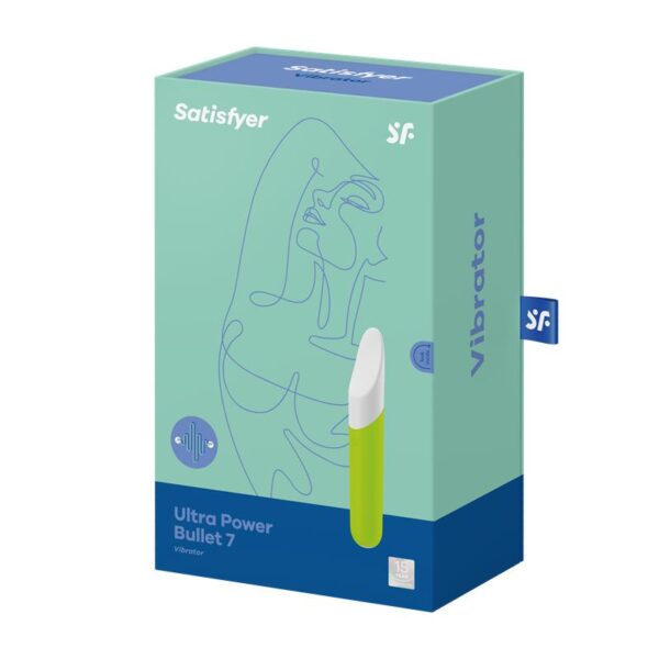 Ultra Power Bullet 7 Vibrating Bullet Green - Image 7
