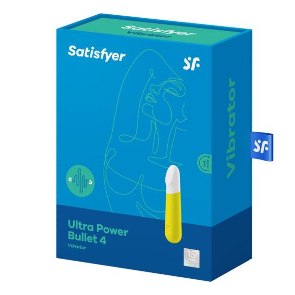 Ultra Power Bullet 4 Vibrating Bullet Yellow - Image 6