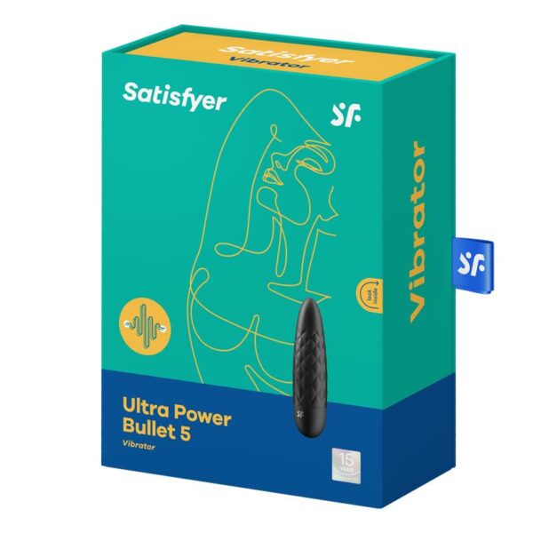 Ultra Power Bullet 5 Vibrating Bullet Black - Image 7