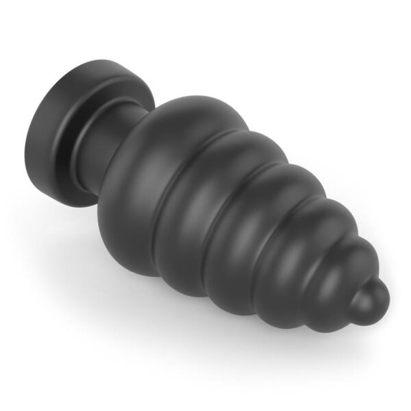 Vibrating Anal Plug King Sized 7 Black - Image 3