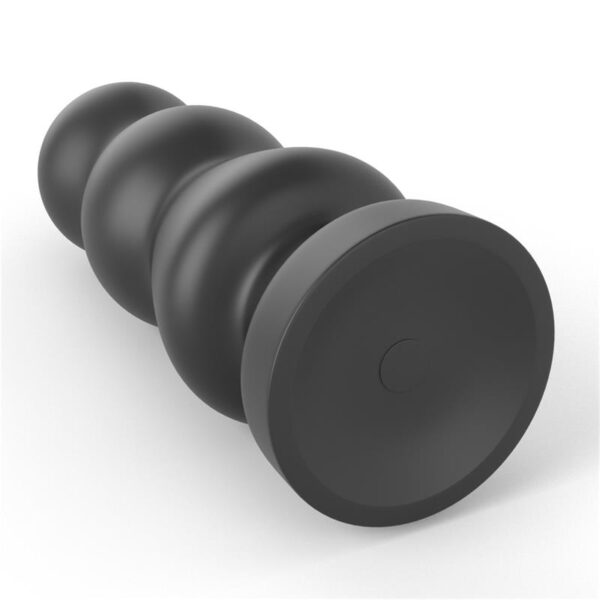 Vibrating Butt Plug King Sized 7.8 Black - Image 7