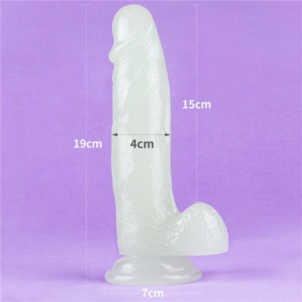 Dildo Lumino 7.5 Blue Light - Image 13