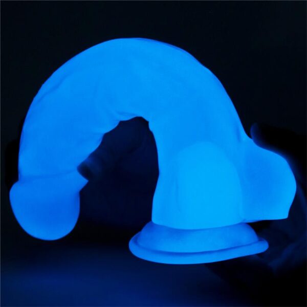 Dildo 8.5 Lumino Blue Light - Image 5