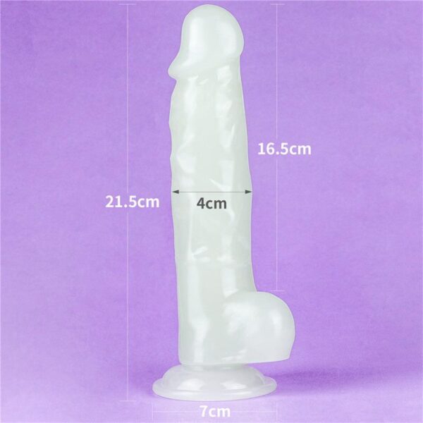 Dildo 8.5 Lumino Blue Light - Image 10