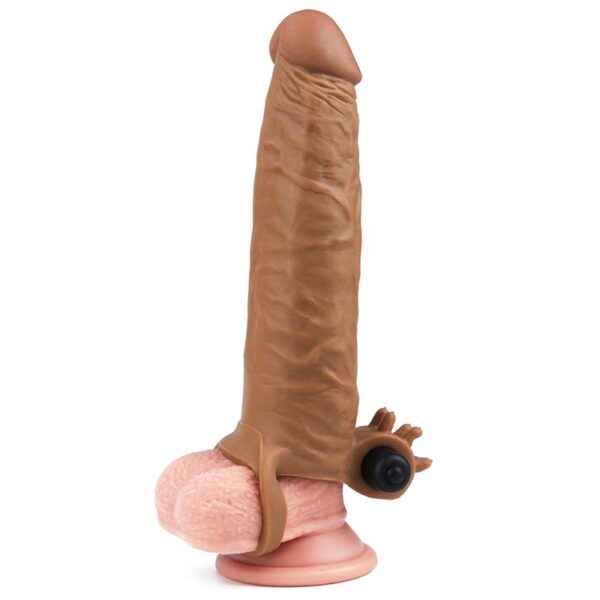 Penis Sleeve Pleasure X-Tender Brown Add 2 - Image 3