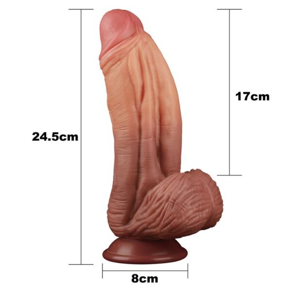 Dildo Nature King 10 Dual Layer - Image 13