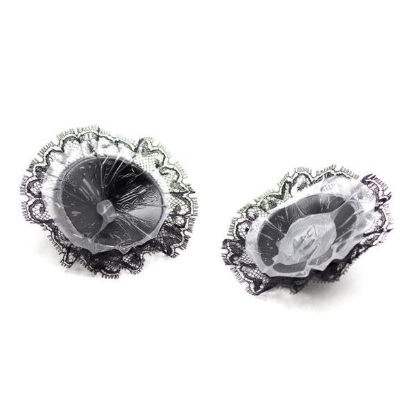 Nipple Covers with Lace Black - Image 4
