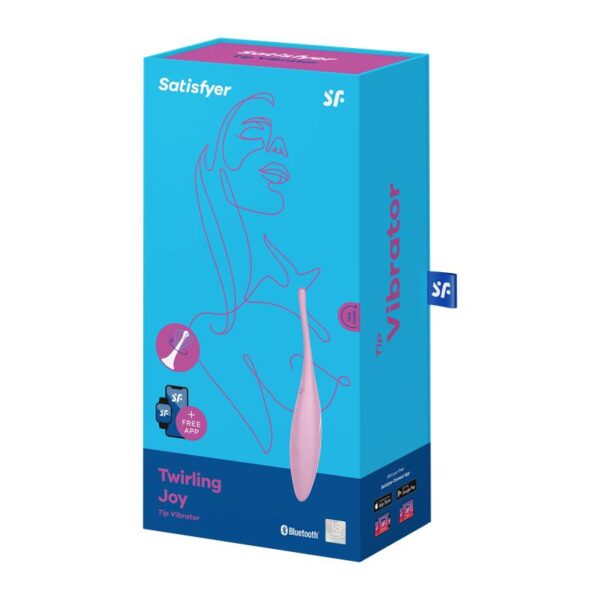 Twirling Joy Rotating Stimulator with APP Pink - Image 5