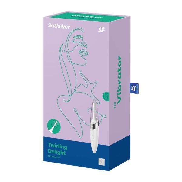 Twirling Delight Rotating Stimulator White - Image 6
