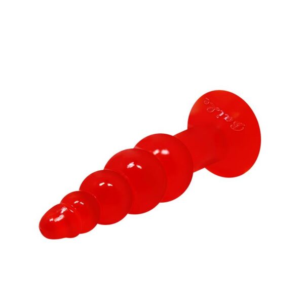 Baile Bulbous Shaped Butt Plug Orange - Image 3