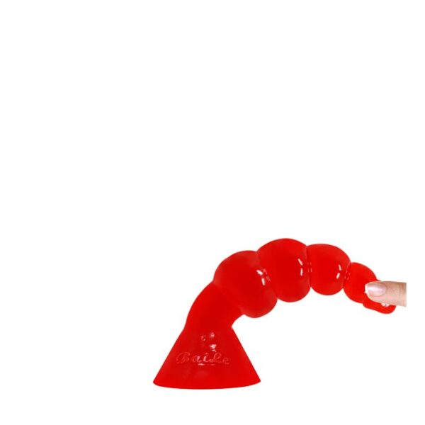 Baile Bulbous Shaped Butt Plug Orange - Image 5