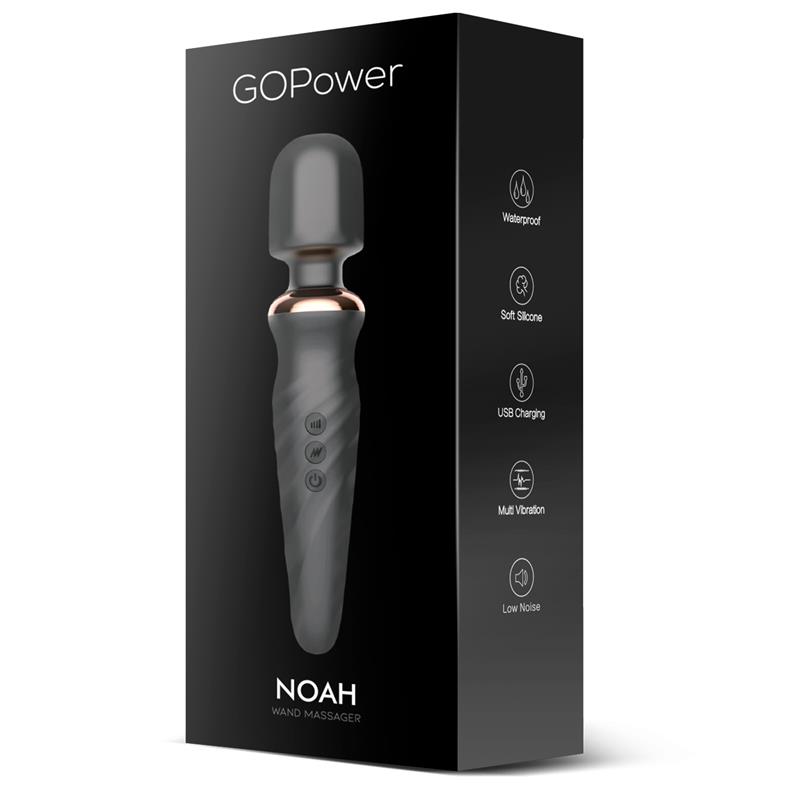 Noah Wand Massager USB Silicone - Image 5