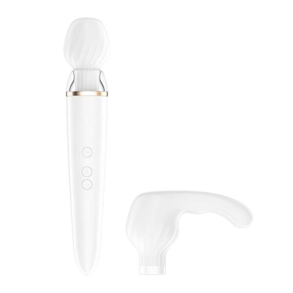 Massager Double Wand-er with APP White - Image 2