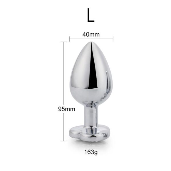 Heart Shaped Butt Plug Size Talla L - Image 7