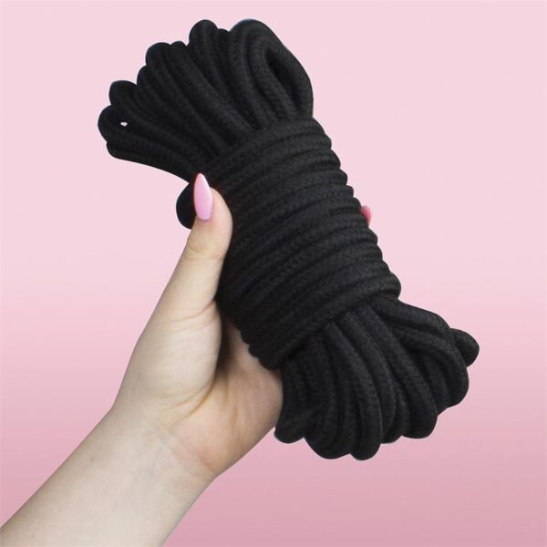 Bondage Rope 10 m Black - Image 3
