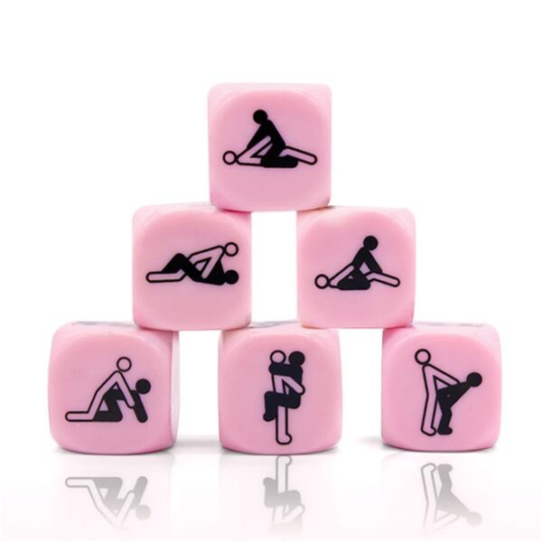 Dice Kamasutra Pictograms 6 Postures 25 mm - Image 2