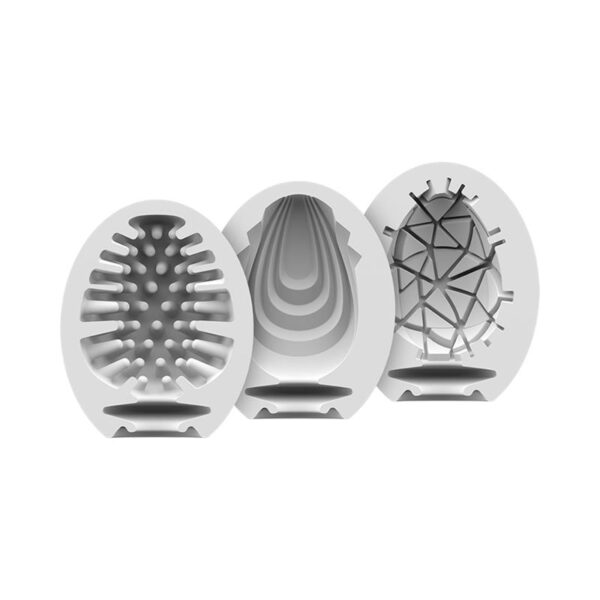 Set of 3 Masturbator Egg Naughty, Savage and Crunch - Image 3
