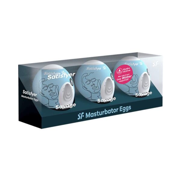Set 3 Masturbator Egg Savage Model - Image 4