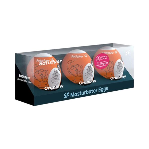 Set os 3 Masturbator Egg Crunchy Model - Image 4