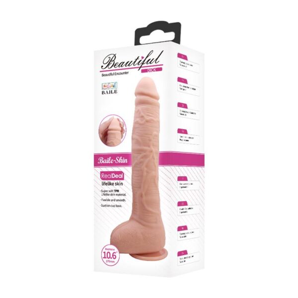 Dick Realistic Dildo with Suction Cup Flesh - Image 9