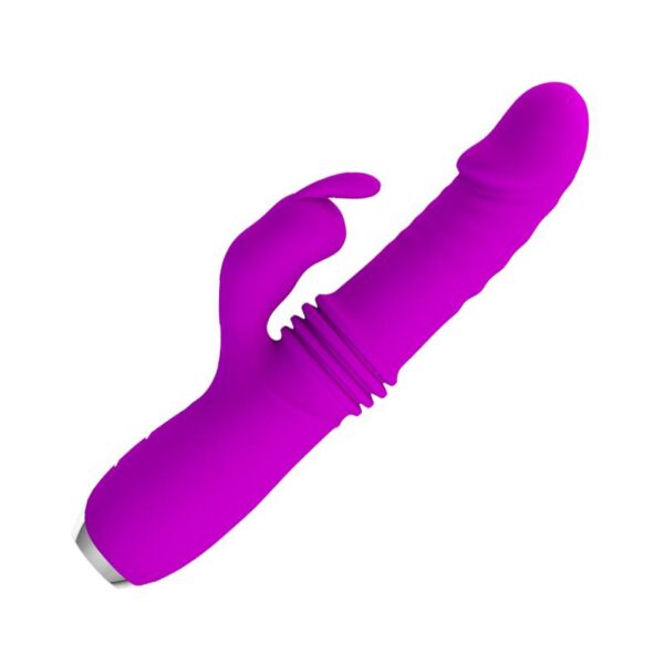 Dorothy Thrusting Vibrator USB Purple - Image 2