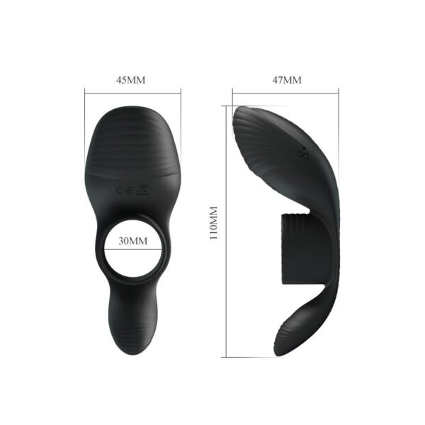 Vibrating Penis Ring USB Silicone - Image 10