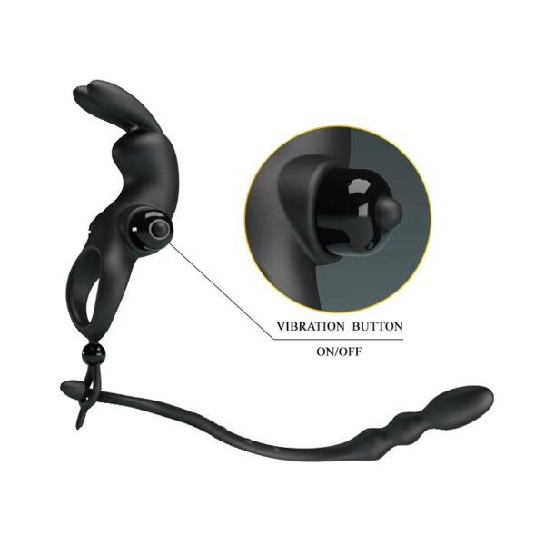 Vibrating Ring with Desmontable Anal Chain - Image 8