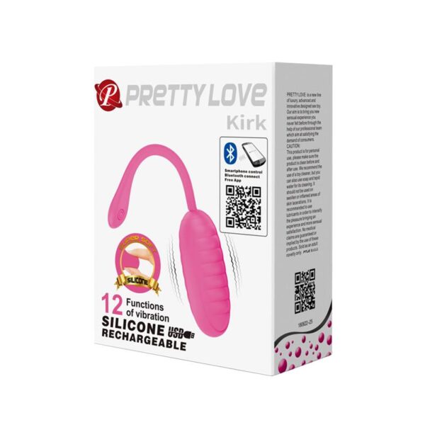 Kirk Vibrating Egg with Movil APP Silicone USB - Image 14