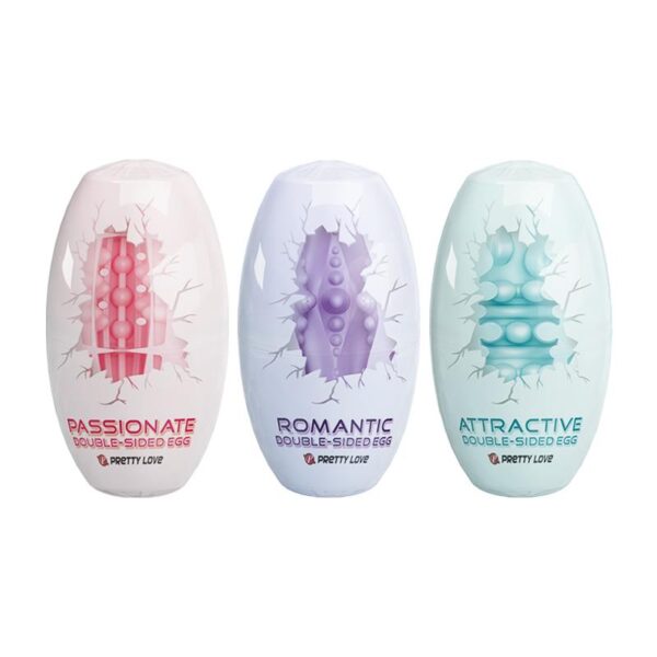 Pack 15 Pieces Double Sided Masturbator Egg - Image 2