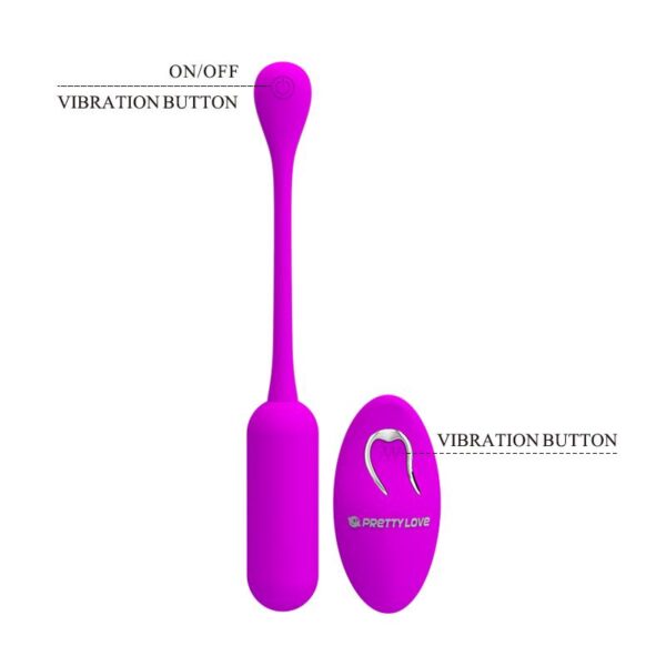 Lechies Vibrating Egg with Remote Control USB - Image 6