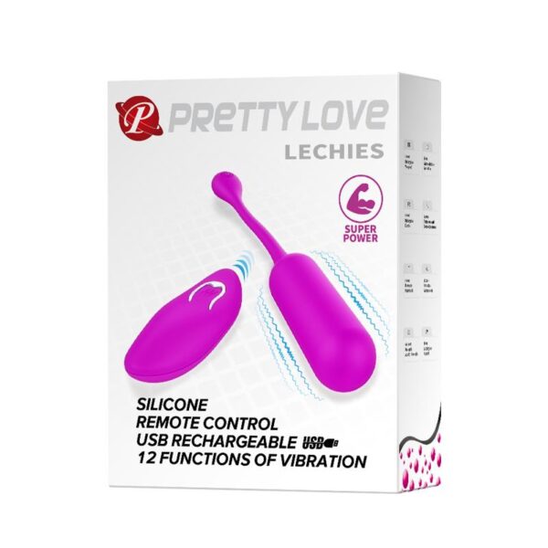 Lechies Vibrating Egg with Remote Control USB - Image 8