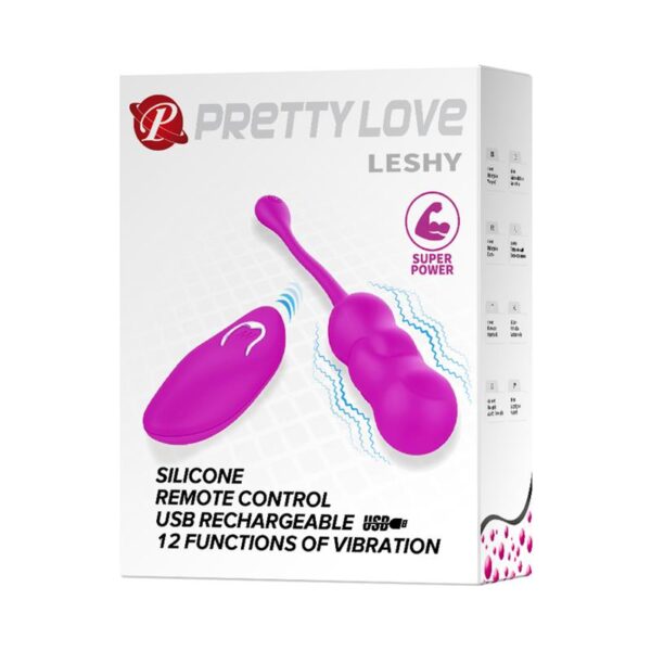 Leshy Vibrating Egg with Remote Control USB - Image 8