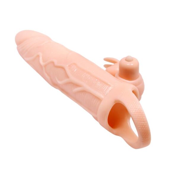 Brave Man Penis Sleeve with Vibration  + 5cm - Image 4
