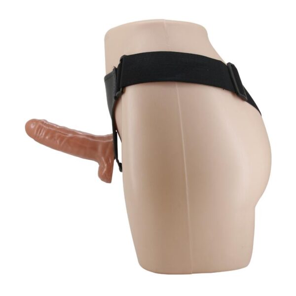 Harness with Double Retractable Dildo with Vibration - Image 4