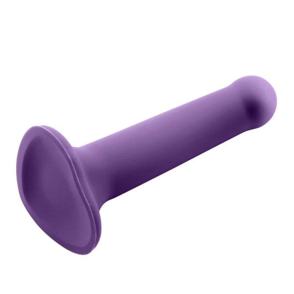 Bouncy Liquid Silicone Dildo Hiper Flexible 7 - 18 cm Size M Purple - Image 5