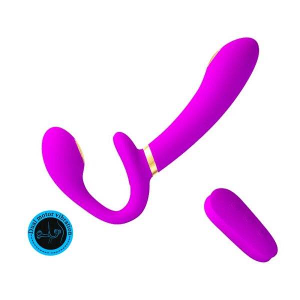 Thunderbird Couples Vibe Strapless with Remote Control - Image 4