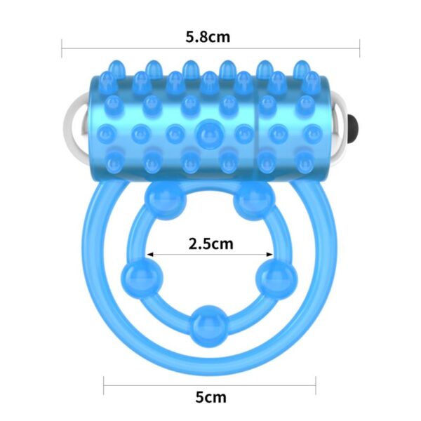 Lumino Play Vibratin Ring Blue Light - Image 6