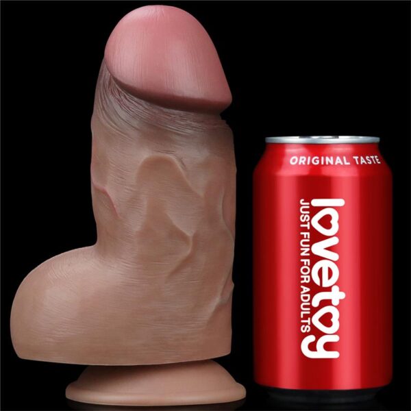 Dual Layered Platinum Silicone Dildo 7 - Image 8