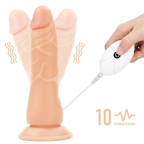 Strap-on with Vibrating Dildo with Remote Control 7.5 - Image 10