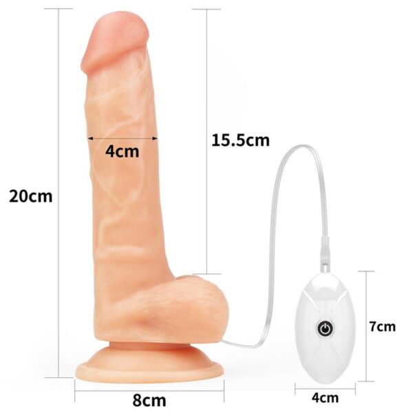 Strap-on with Dildo with Vibrationd and Remote Control 7.5 - Image 13