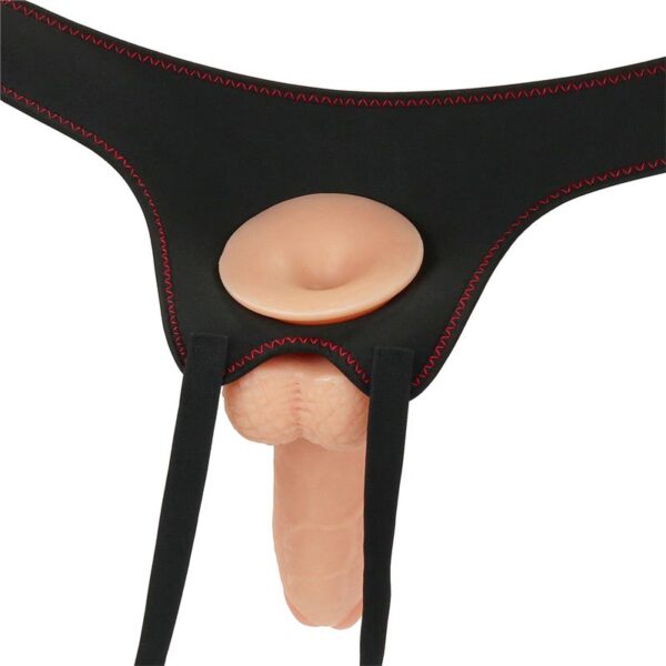 Strap-on with Vibrating Dildo and Remote Control 8.5 - Image 3