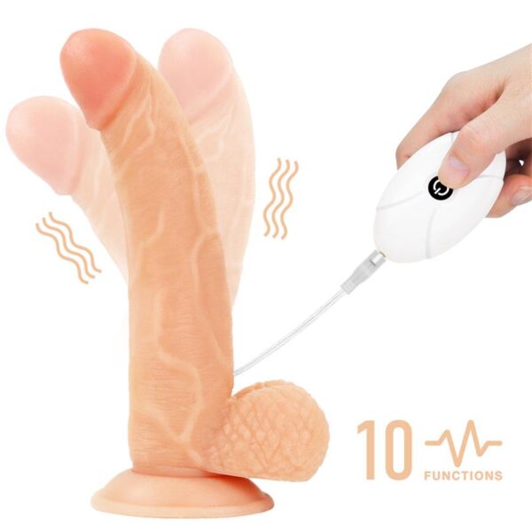 Strap-on with Vibrating Dildo and Remote Control 8.5 - Image 12