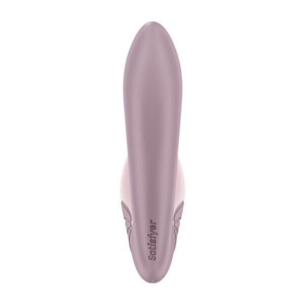 Supernova Old Rose Clitoris Sucker and Vibe Super Flexible USB - Image 4